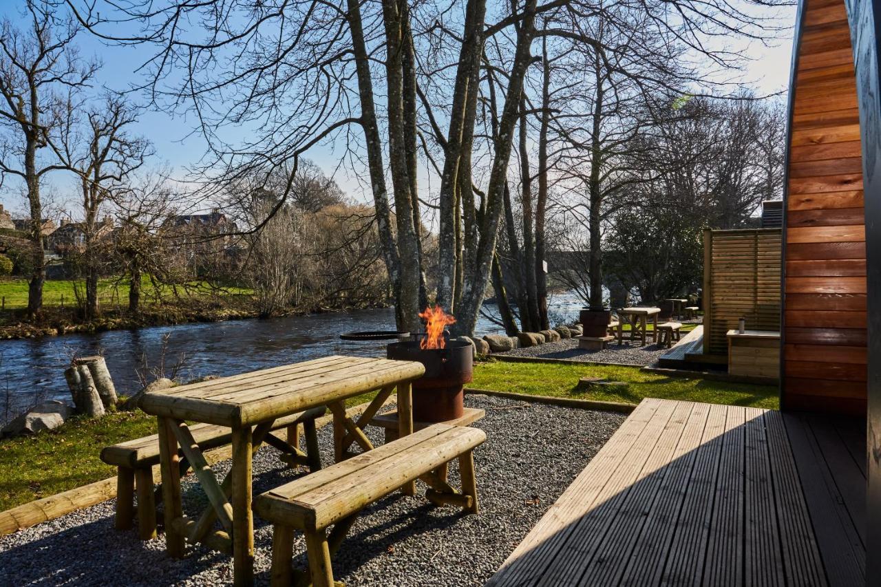 Braidhaugh Holiday Lodge And Glamping Park Crieff Esterno foto