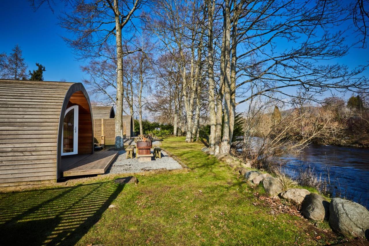 Braidhaugh Holiday Lodge And Glamping Park Crieff Esterno foto