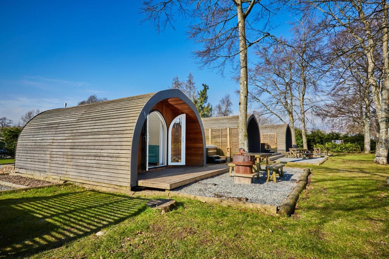 Braidhaugh Holiday Lodge And Glamping Park Crieff Esterno foto